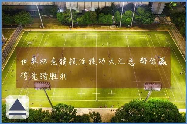 世界杯竞猜投注技巧大汇总 帮你赢得竞猜胜利